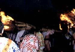 鞍馬の火祭りの概要写真